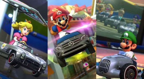 Mario Kart 8 Benz